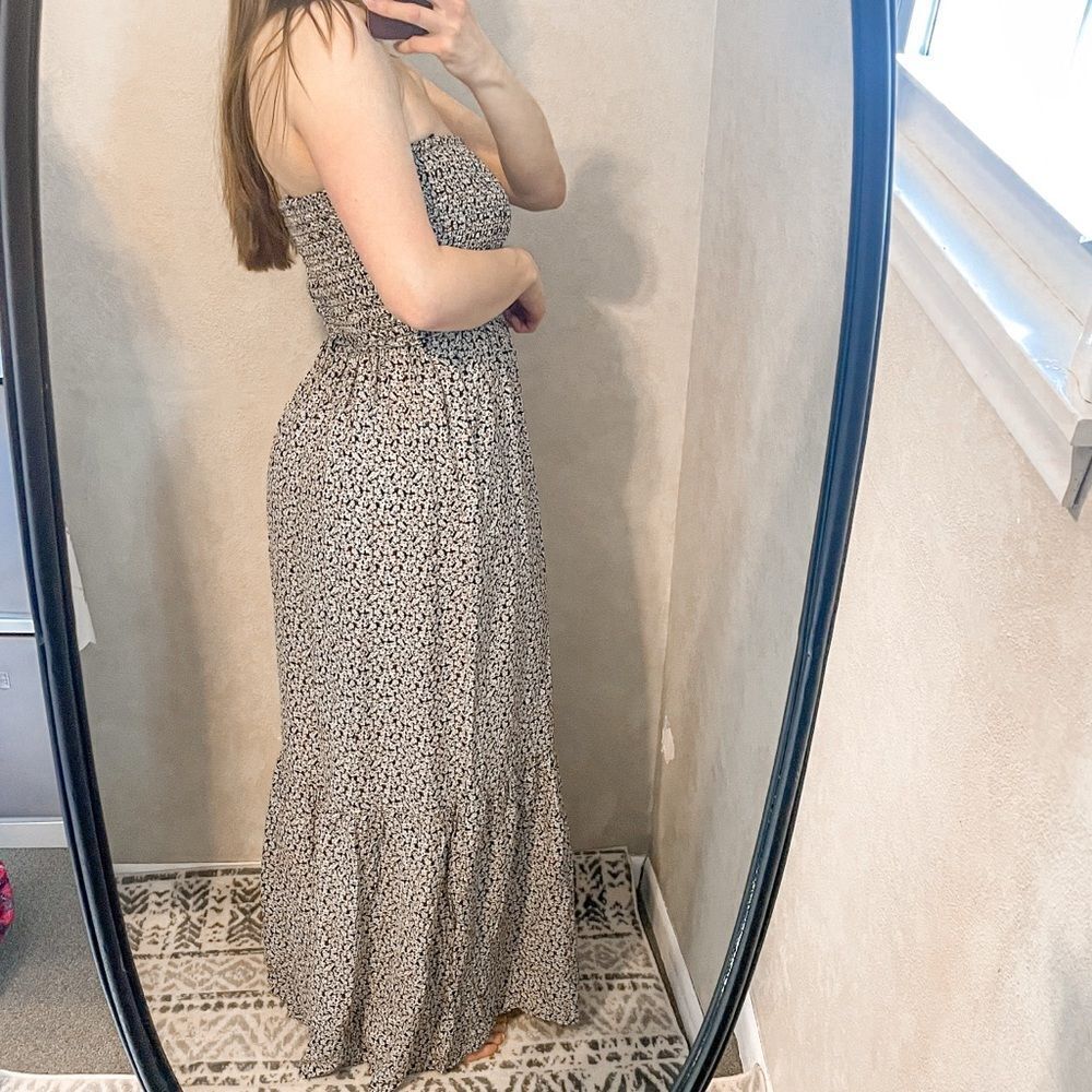 Free People Little of Your Love Strapless Jumpsuit M - Picture 3 of 10